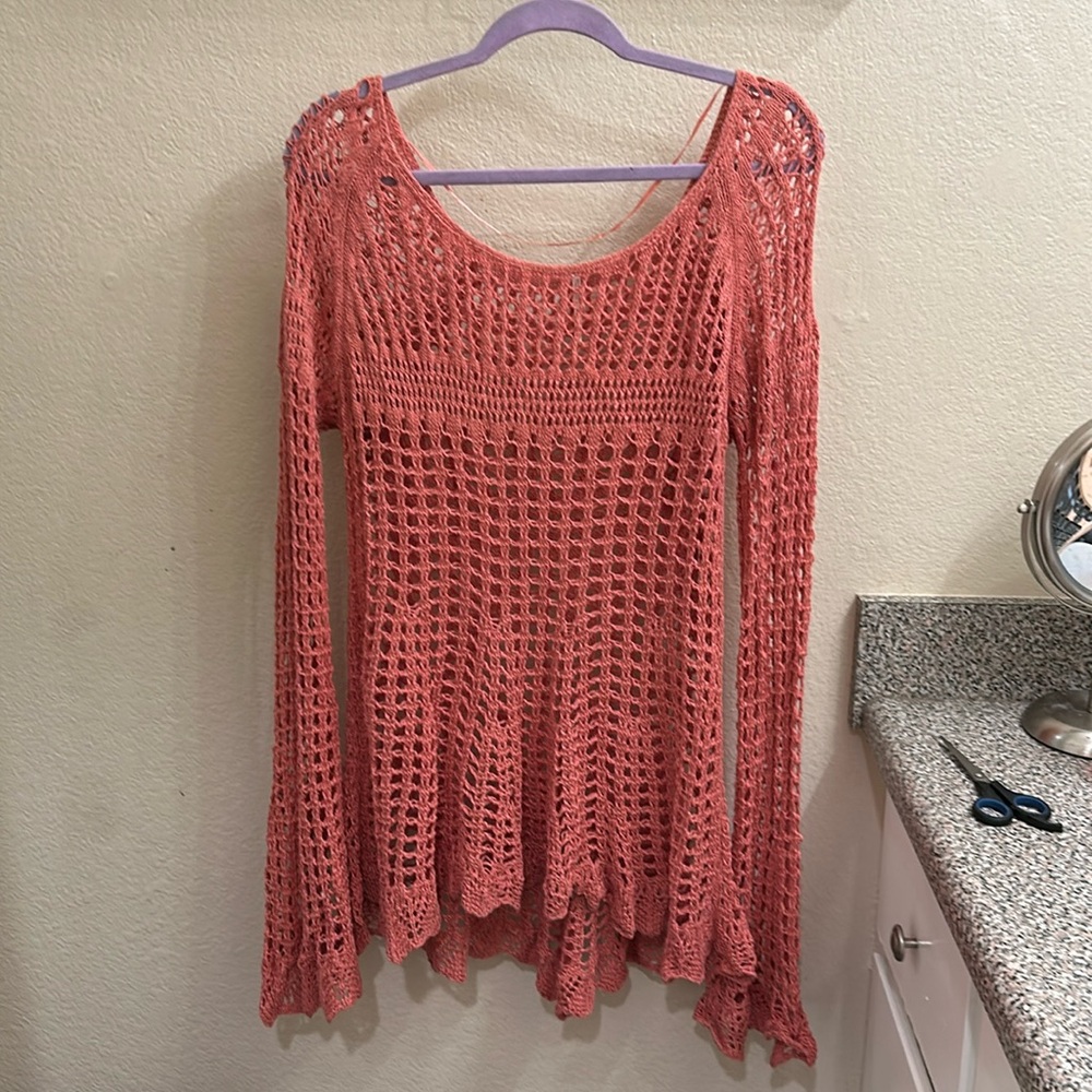 Free people crochet dress